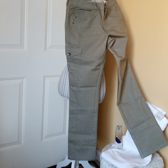 DKNY  Cargo jeans, light green, zs 8 - Picture 6 of 8
